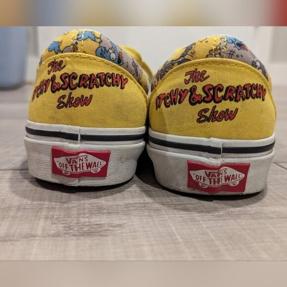 Limited Edition Simpsons Itchy  and Scratchy Vans - Picture 5 of 7